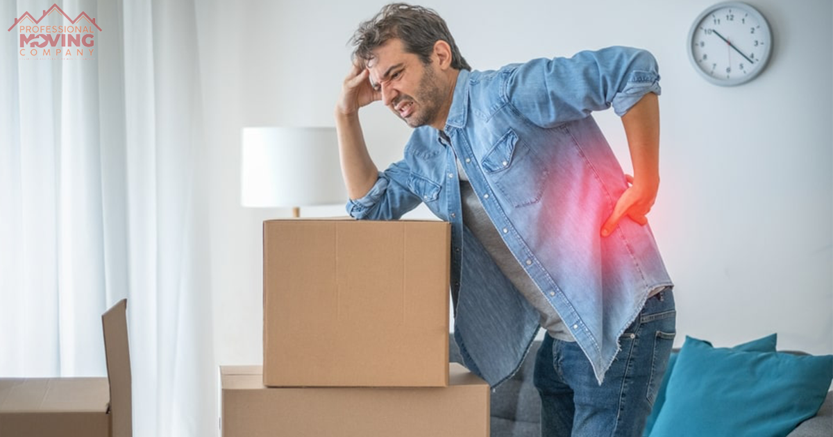 common moving injuries