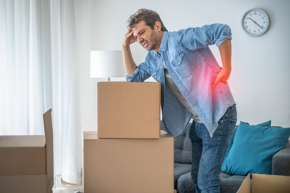 common moving injuries