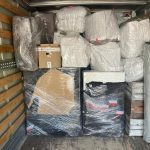 Netjes ingepakte spullen in een verhuiswagen in Den Bosch